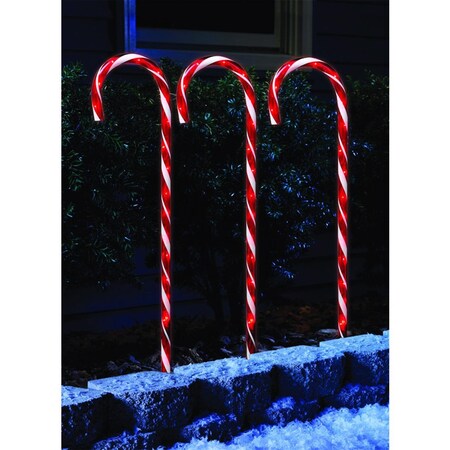 Celebrations Celebrations Candy Cane 27 in. Pathway Decor 21258-71